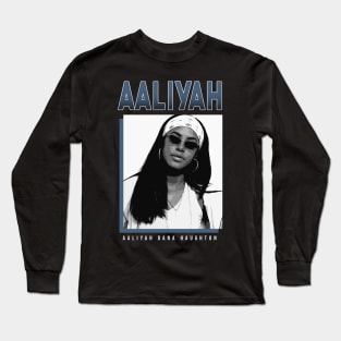 Aaliyah Hip Hop Long Sleeve T-Shirt